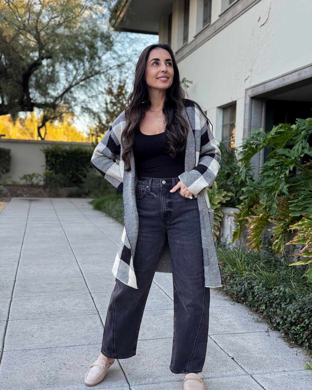 Westward Barrel Leg in Night Life Vintage by Daze Denim