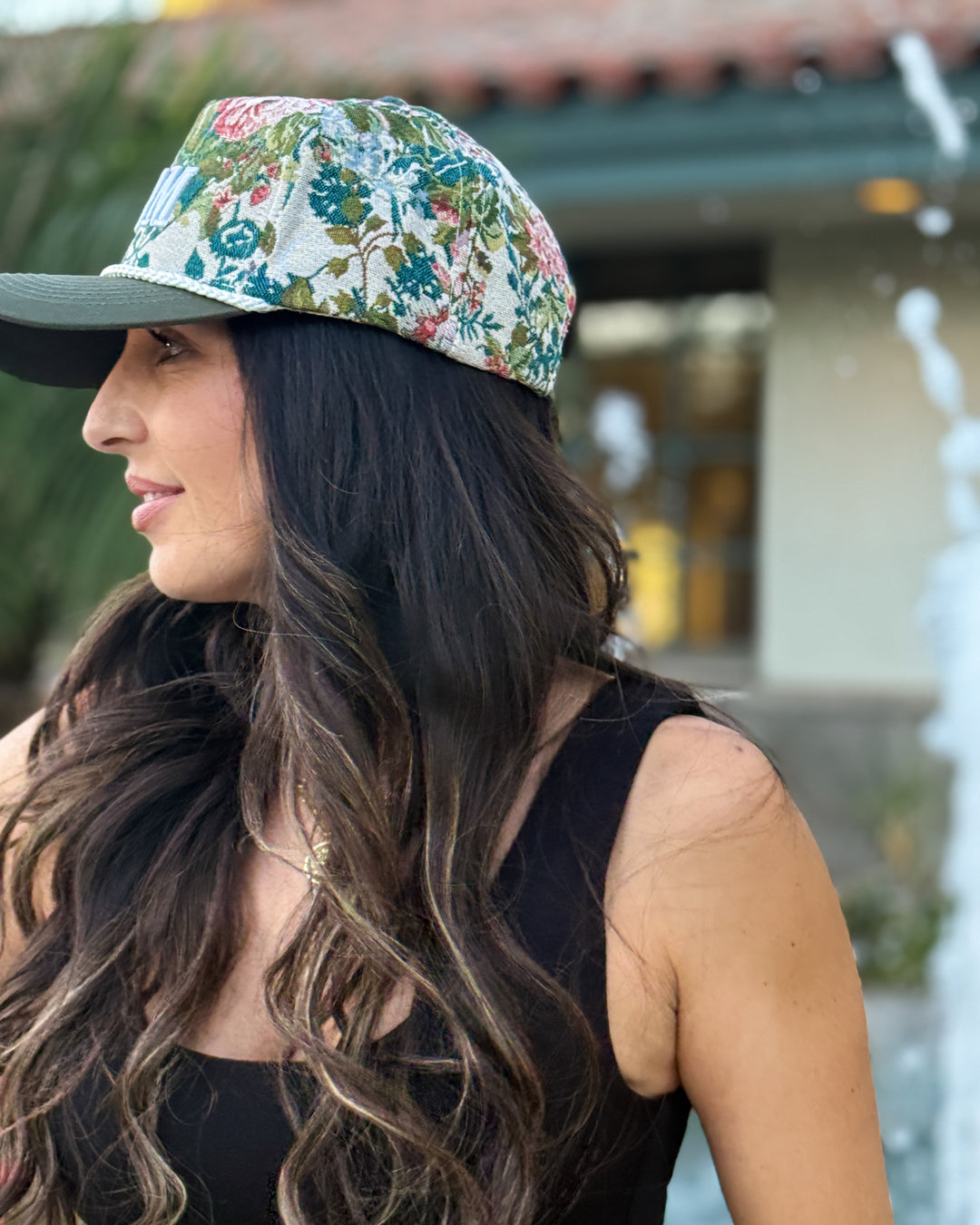 The Mom Floral Hat