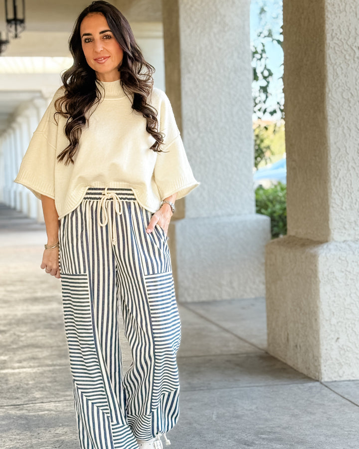 The Parker Parachute Pants - Dark Blue