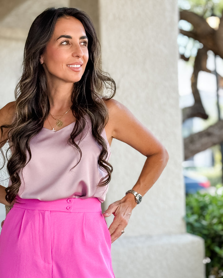 The Romy Shorts - Rose Violet