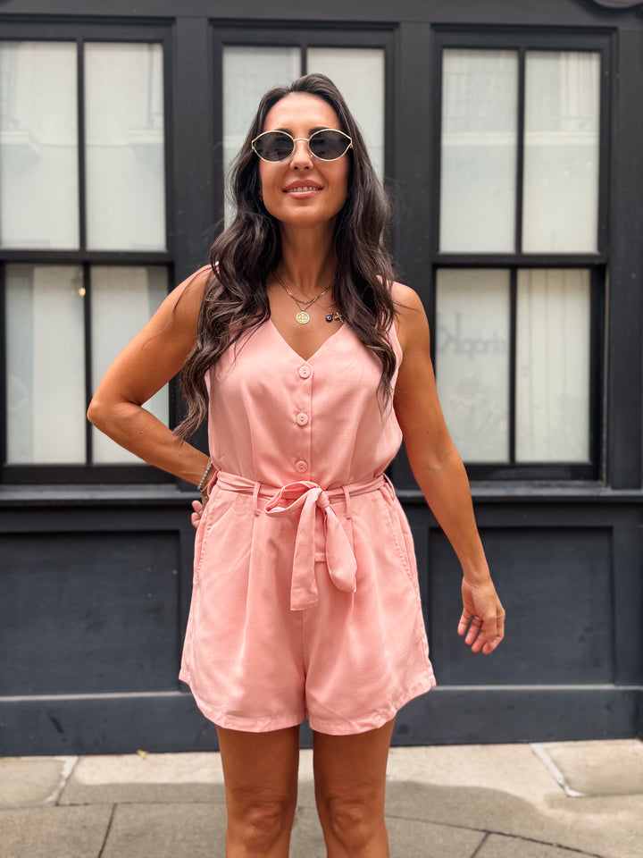 The Casual Button Down Romper