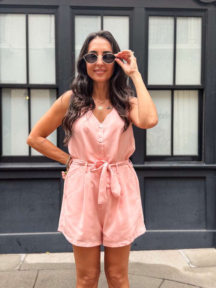 The Casual Button Down Romper