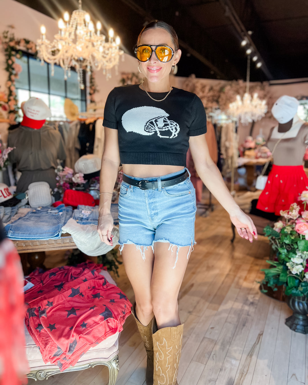 The Blair Helmet Sweater Top