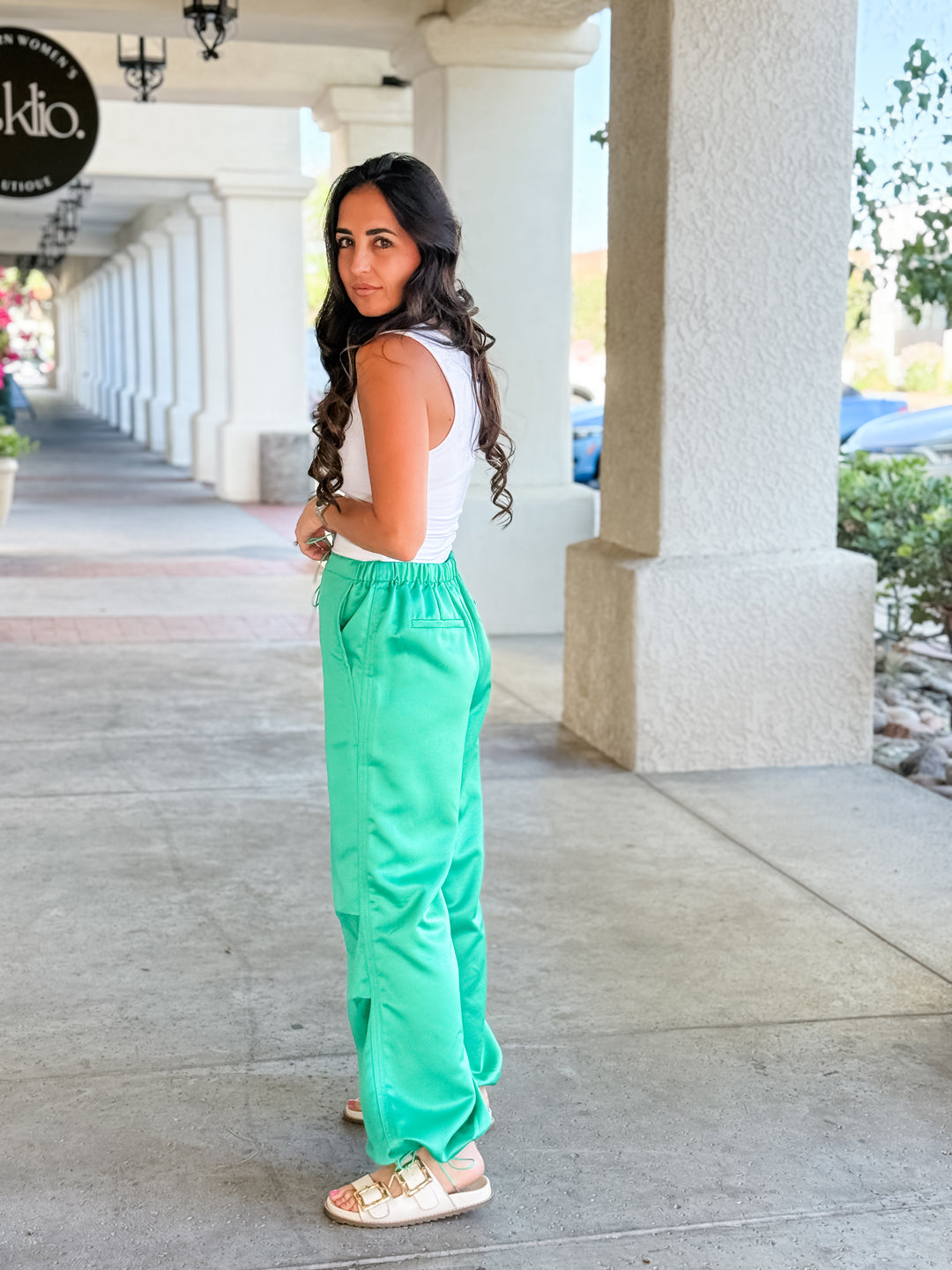 The Mia Elastic Waist Joggers