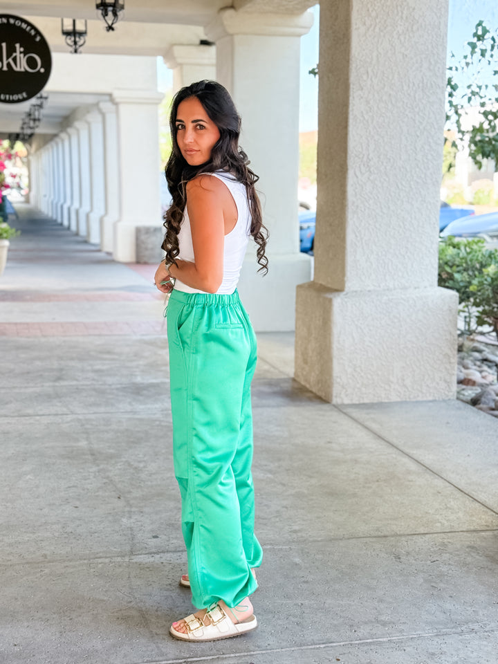 The Mia Elastic Waist Joggers