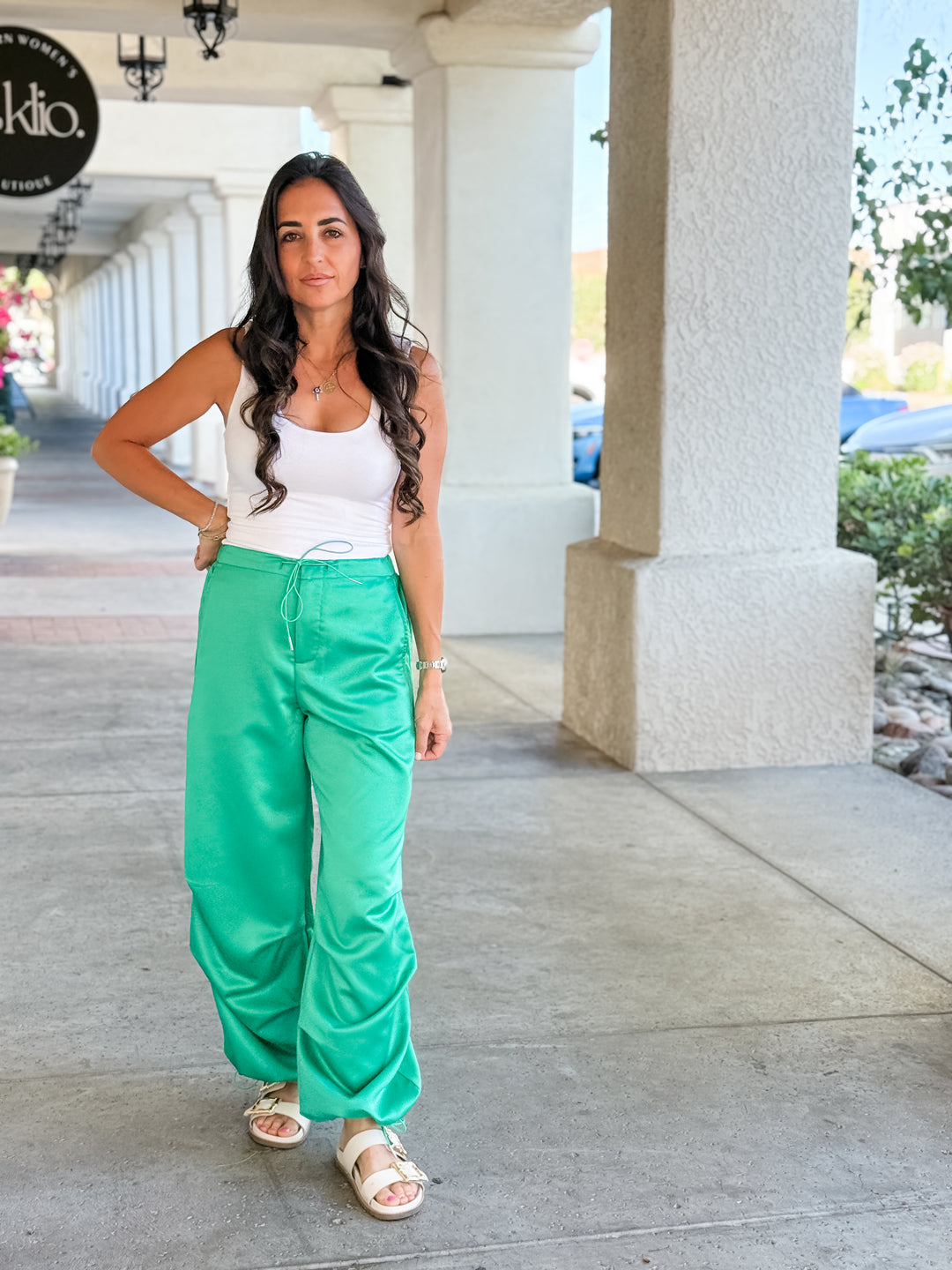 The Mia Elastic Waist Joggers