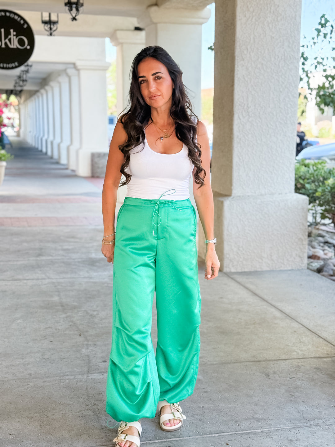 The Mia Elastic Waist Joggers