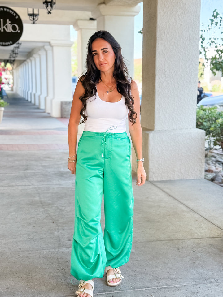 The Mia Elastic Waist Joggers