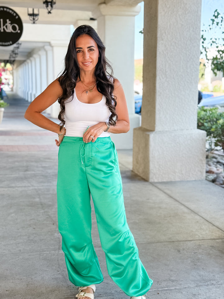 The Mia Elastic Waist Joggers