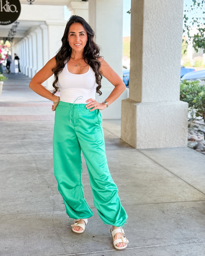 The Mia Elastic Waist Joggers