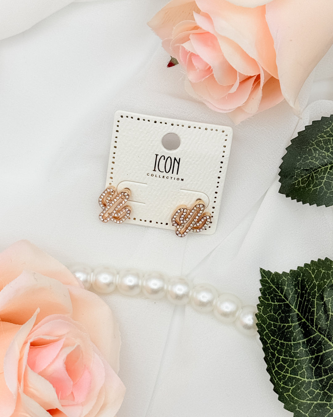 The Bling Cactus Earrings