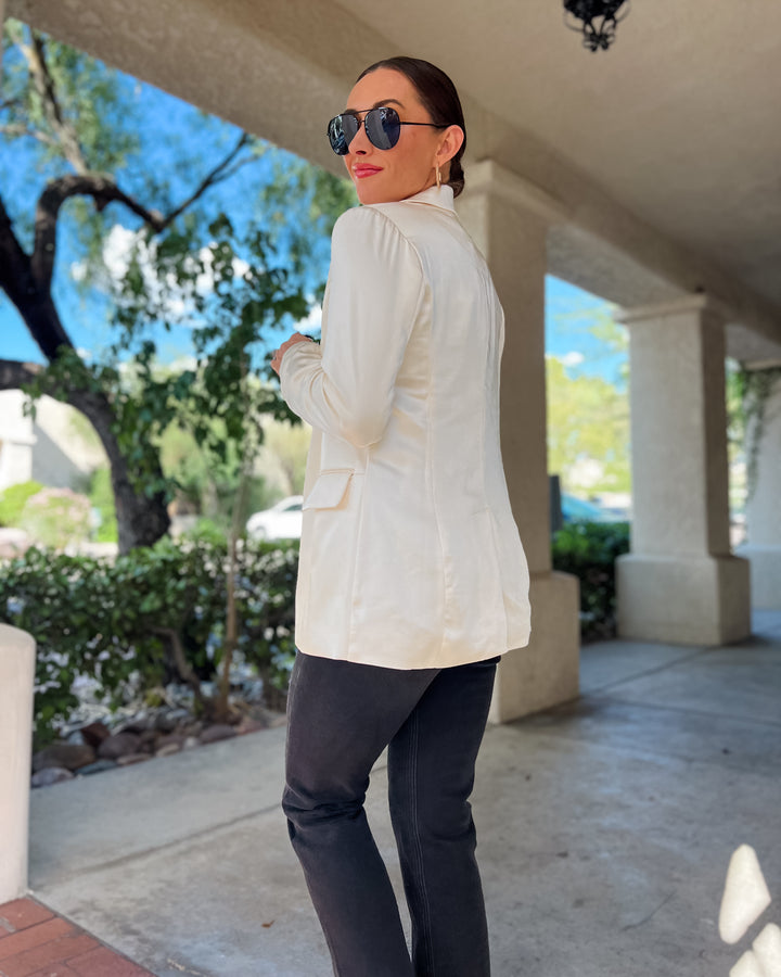 The Romette Blazer - Cream