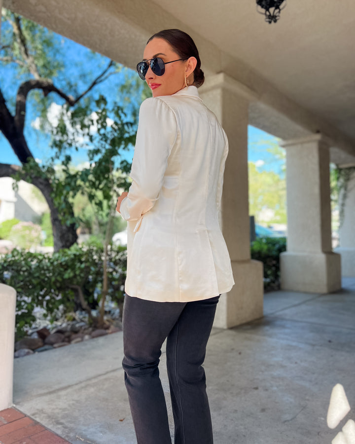 The Romette Blazer - Cream