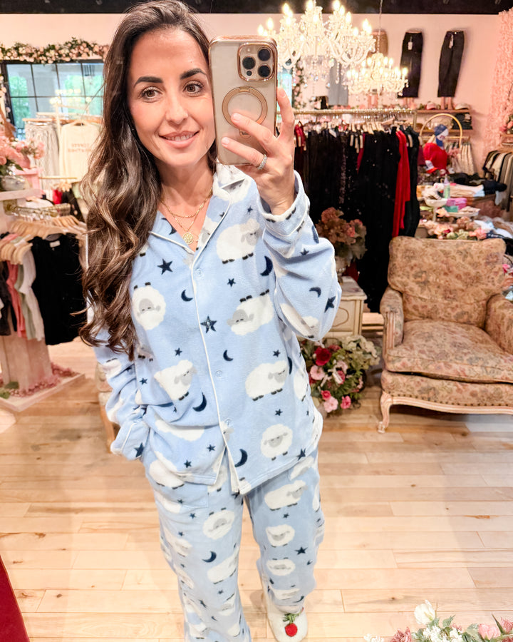 The Sherpa Pajama Set
