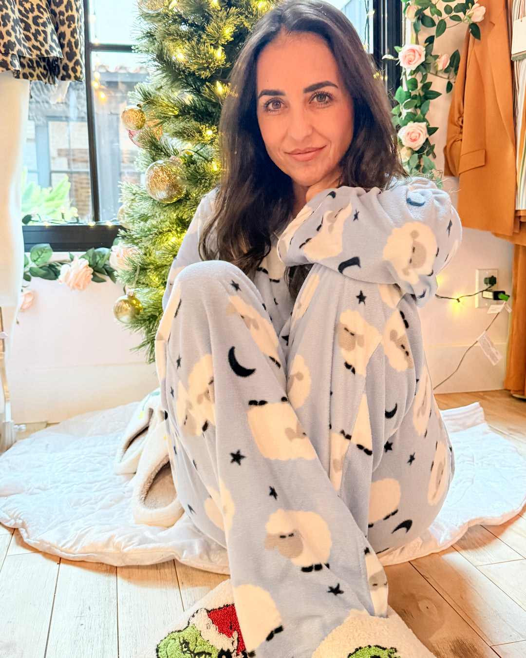 The Sherpa Pajama Set