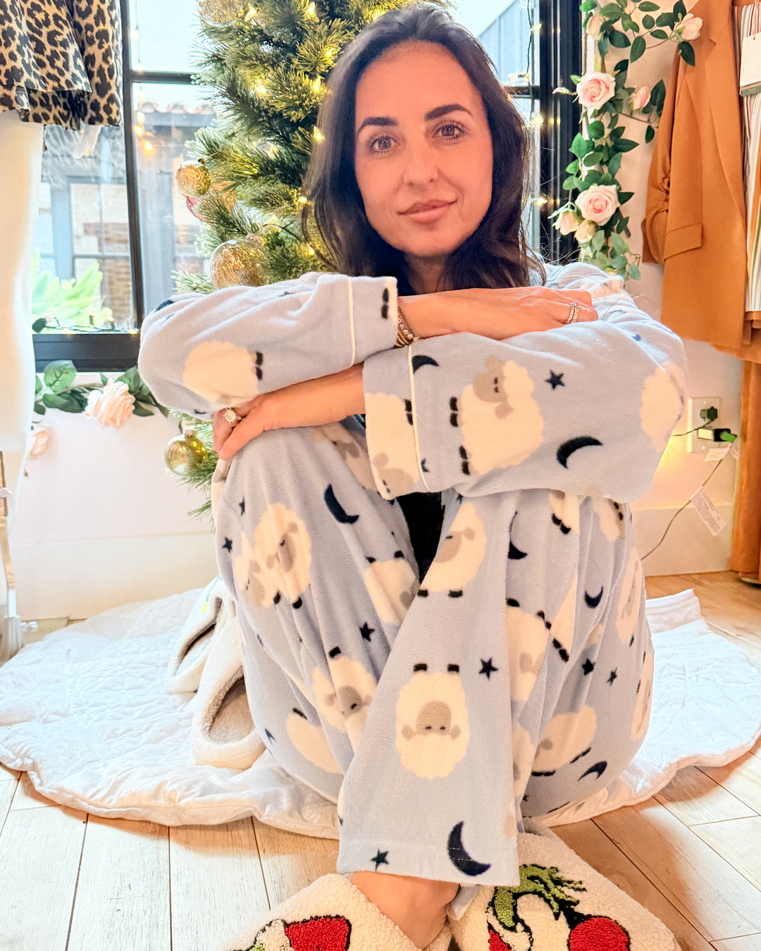 The Sherpa Pajama Set