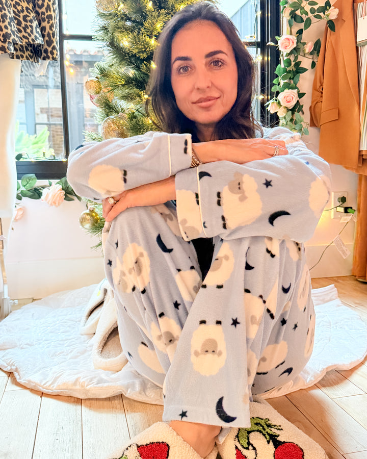 The Sherpa Pajama Set