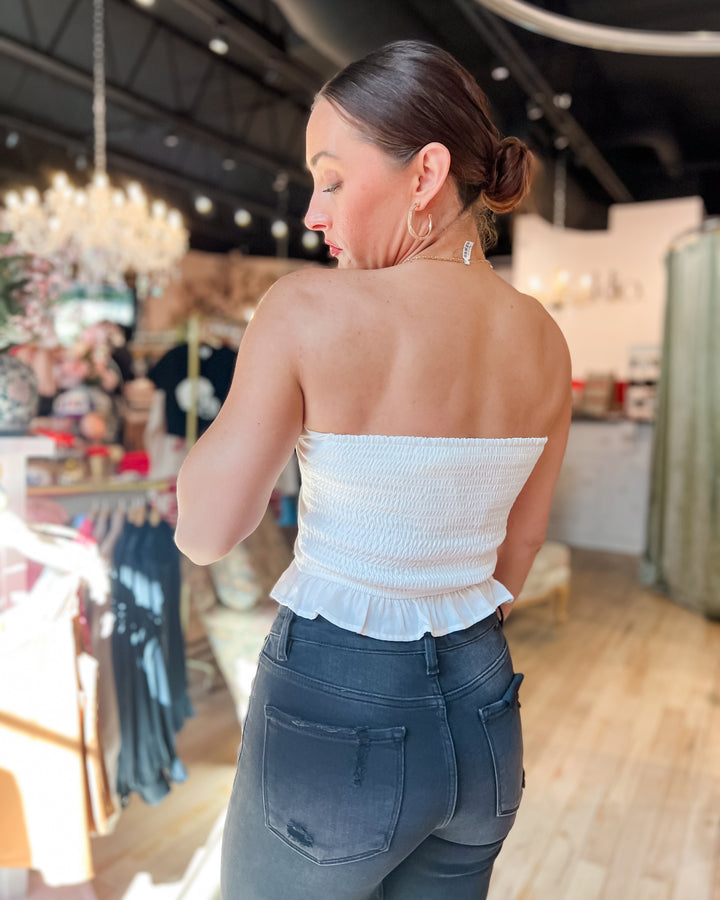 Leslie Bowtie Tube Top