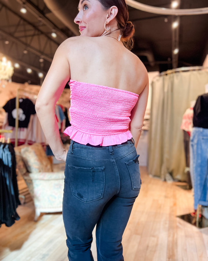 Leslie Bowtie Tube Top