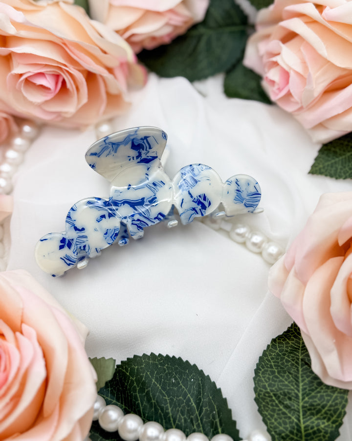 The Evie Porcelain Hair Claw