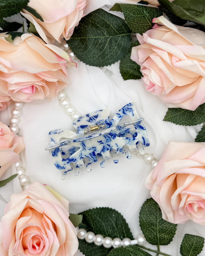 The Evie Porcelain Hair Claw