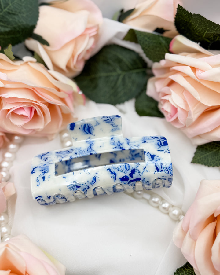 The Evie Porcelain Hair Claw