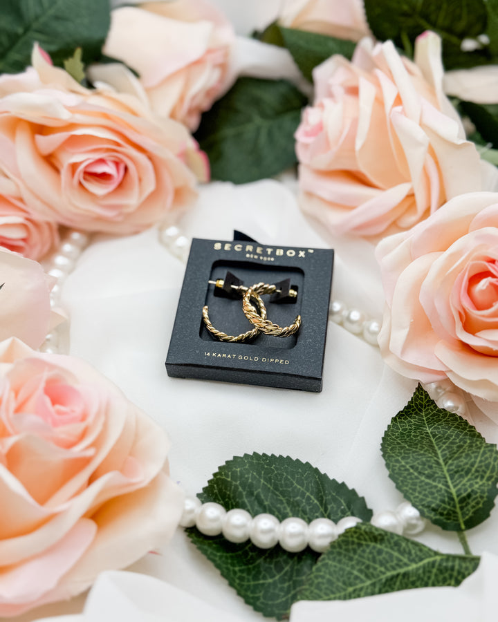 The Lisa Gold Hoop