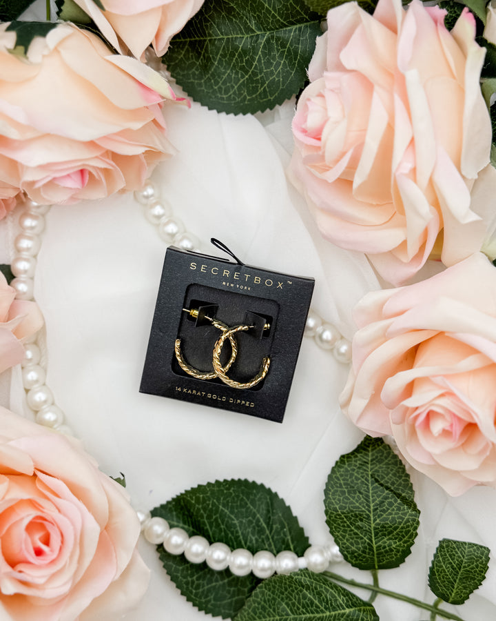 The Lisa Gold Hoop