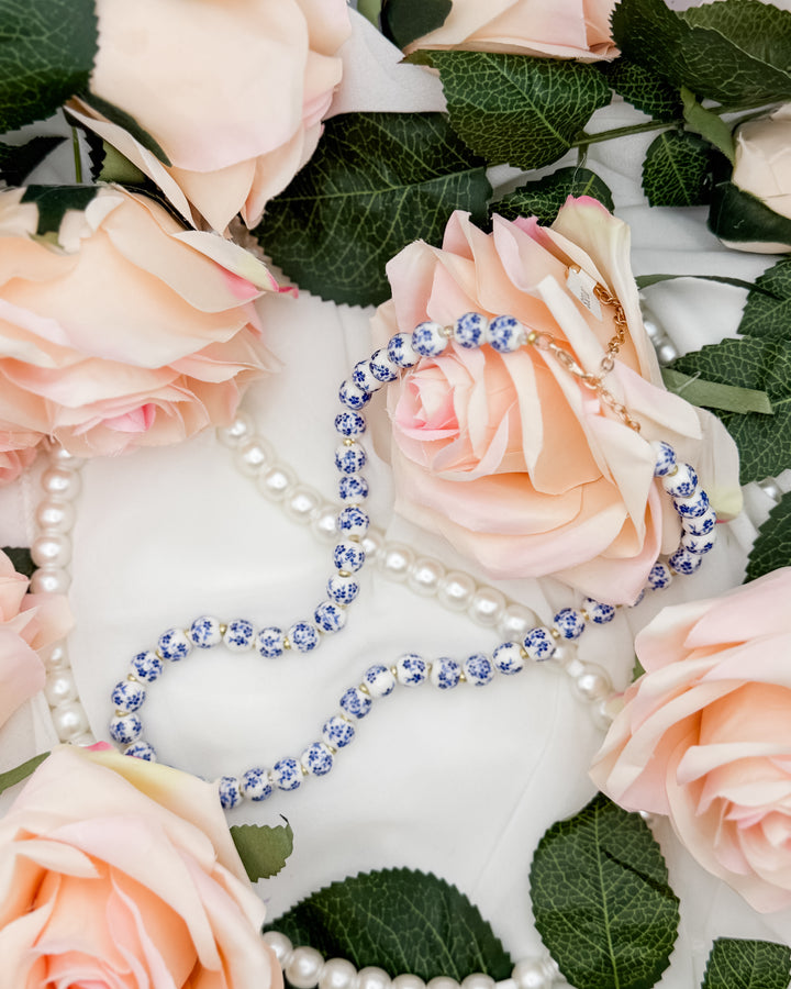 The Delilah Floral Bead Necklace