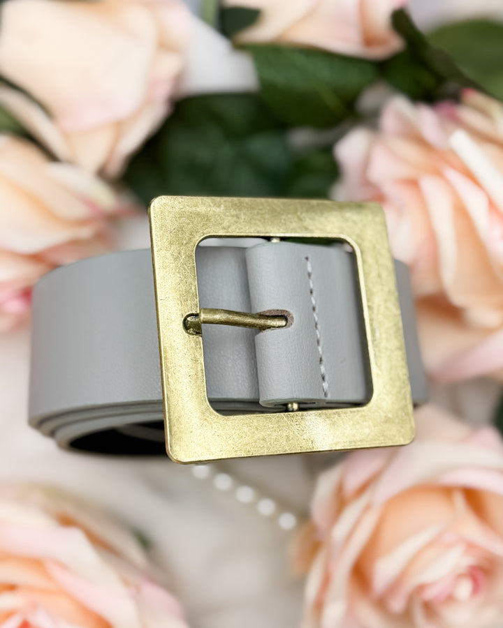The Drew Square Buckle Belt