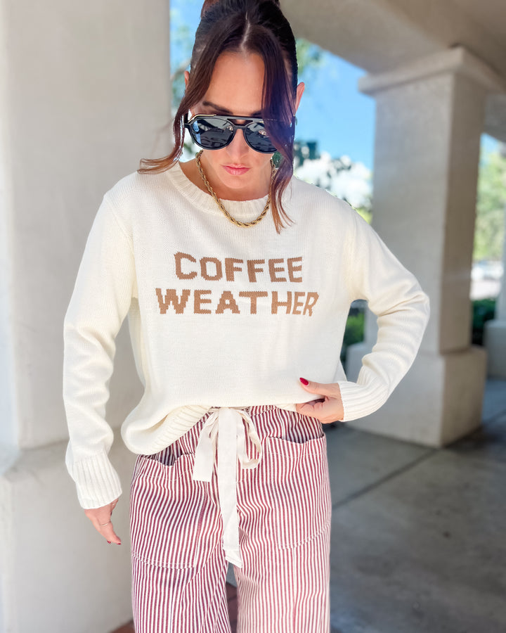 Coffee Weather Sweater