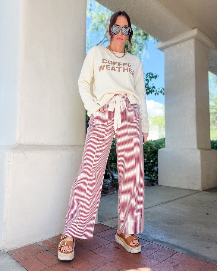 Coffee Weather Sweater