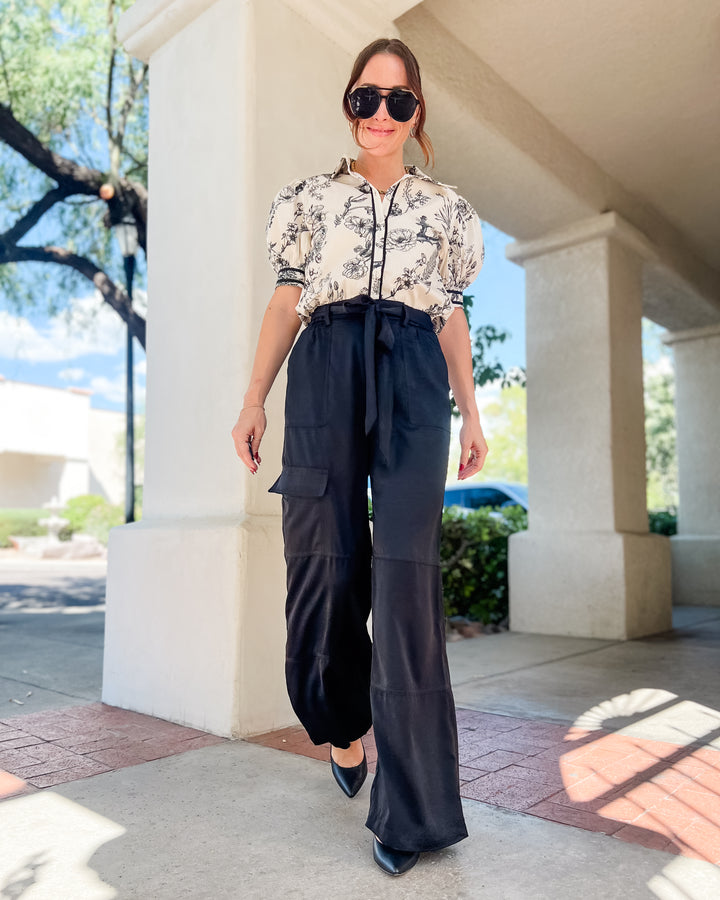 The Olivia Puff Sleeve Blouse