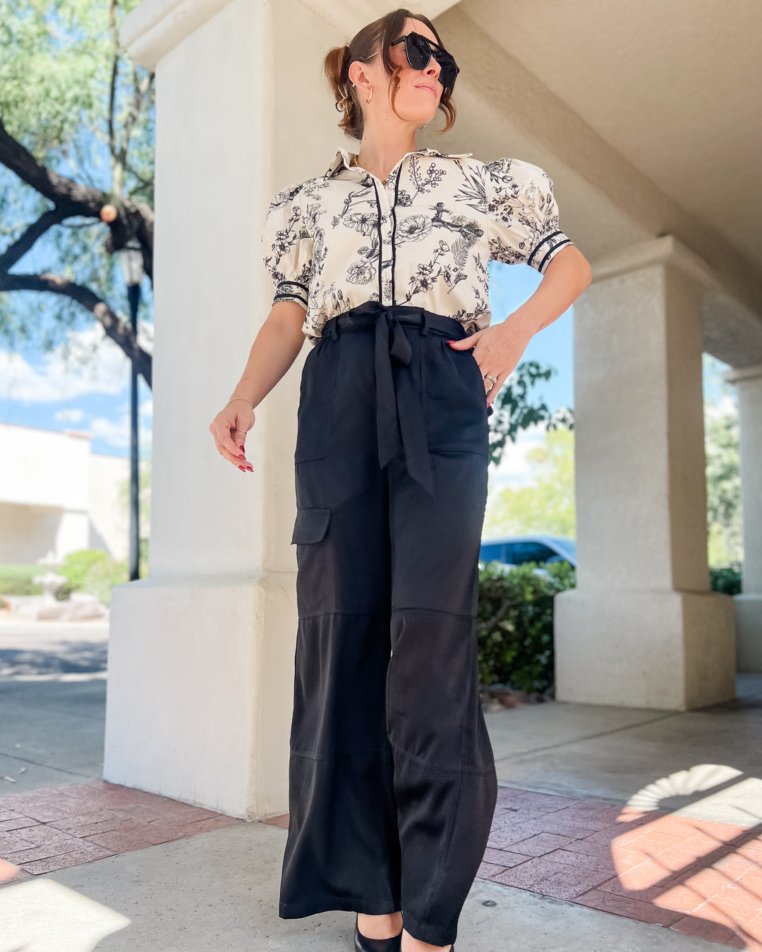 The Olivia Puff Sleeve Blouse
