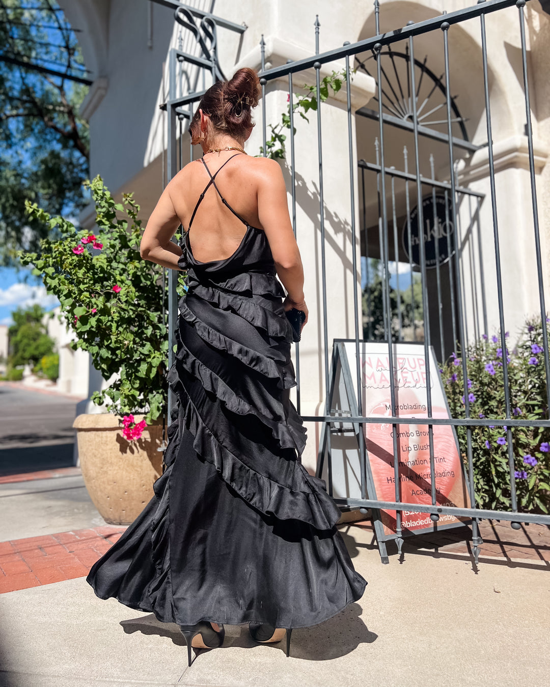 The Lucia Ruffle Tiered Maxi Dress