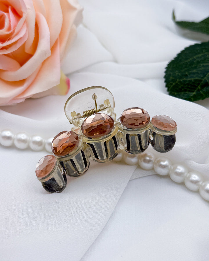 The Crystal Rhinestone Hair Claw Clip