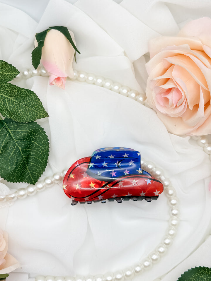 The Dallas Cowgirl Hair Clip