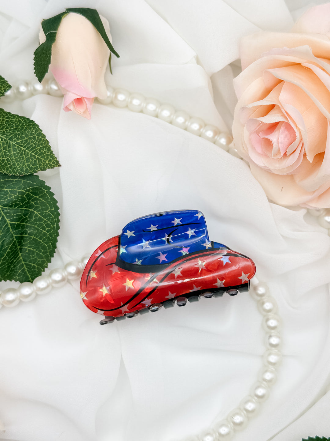 The Dallas Cowgirl Hair Clip