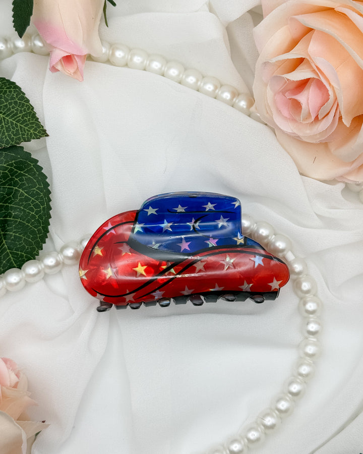 The Dallas Cowgirl Hair Clip