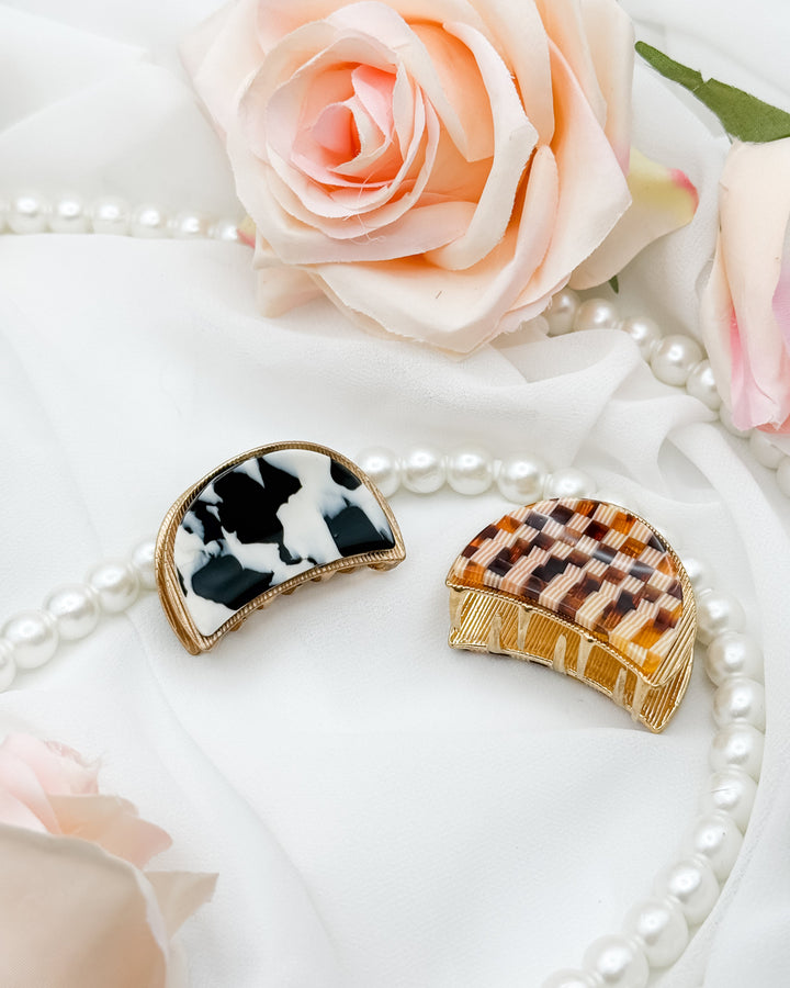 The Eloise Half Moon Hair Clip