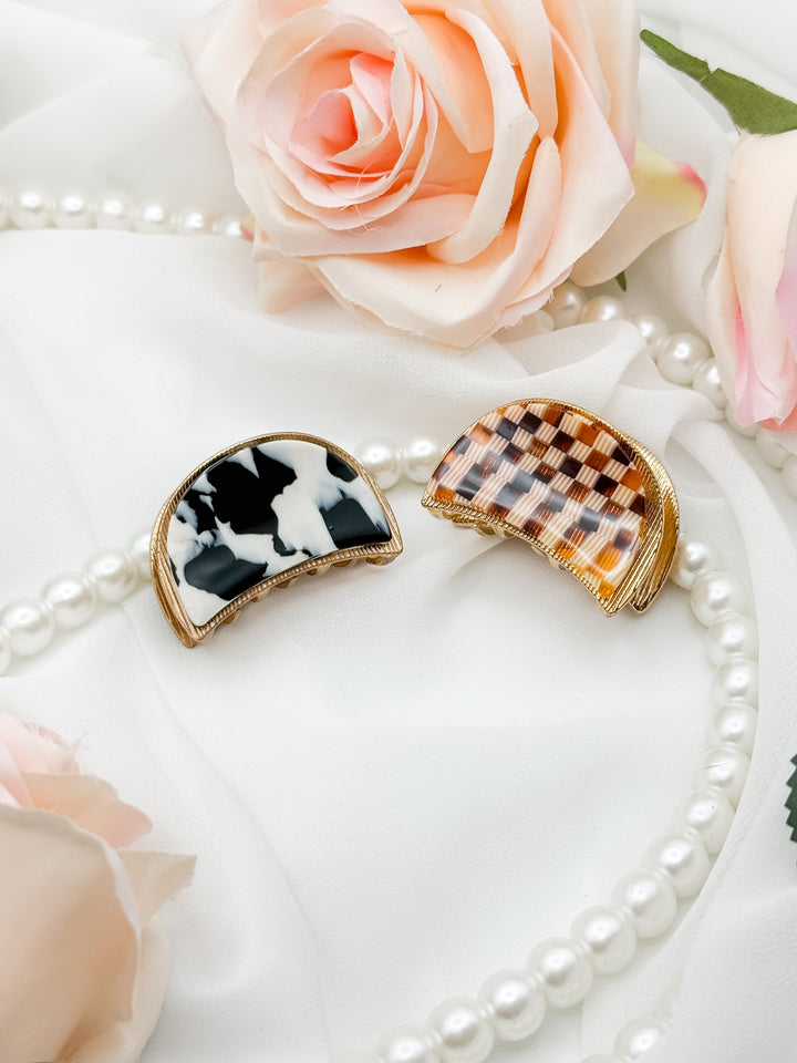 The Eloise Half Moon Hair Clip