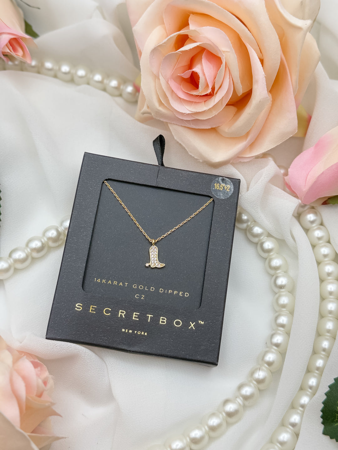 The Cowboy Boot Charm Necklace