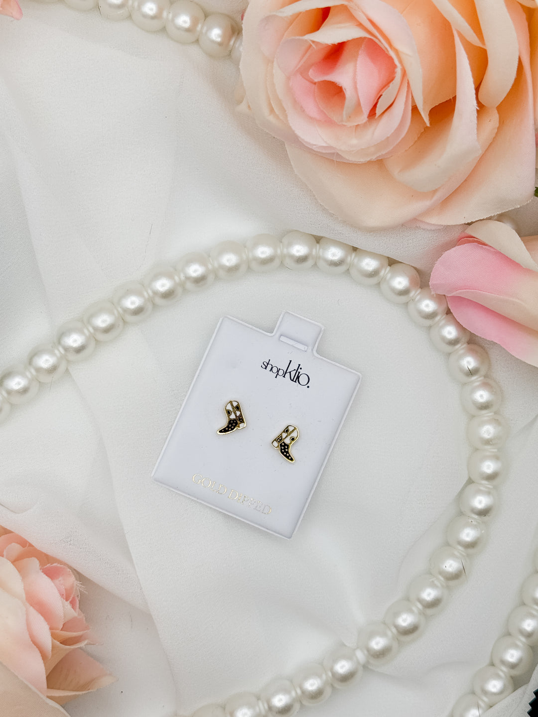 The Western Boot Stud Earrings