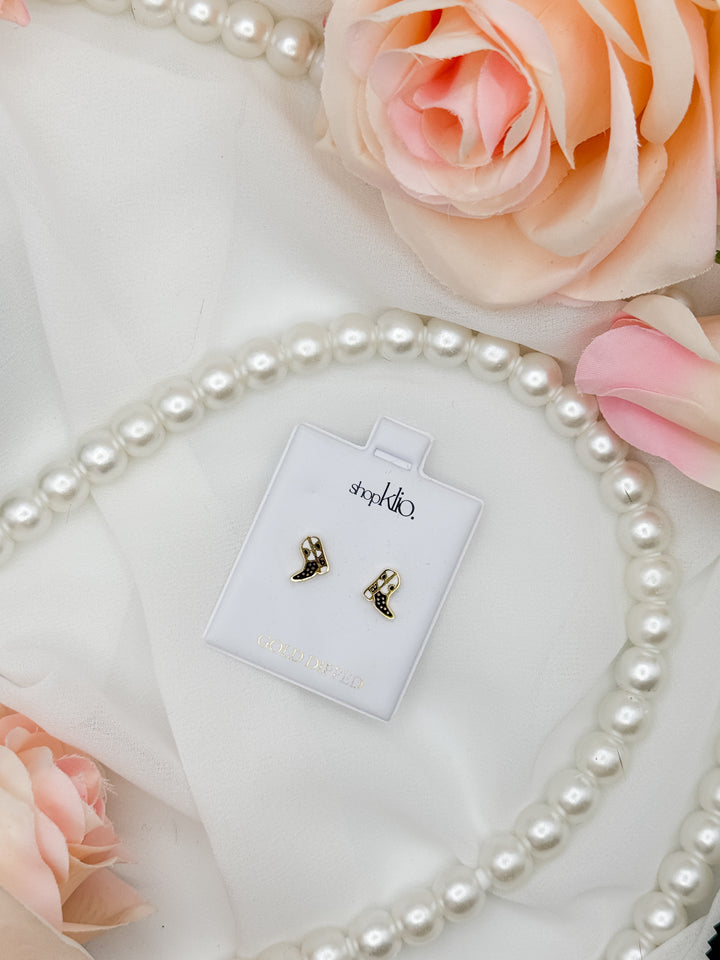 The Western Boot Stud Earrings