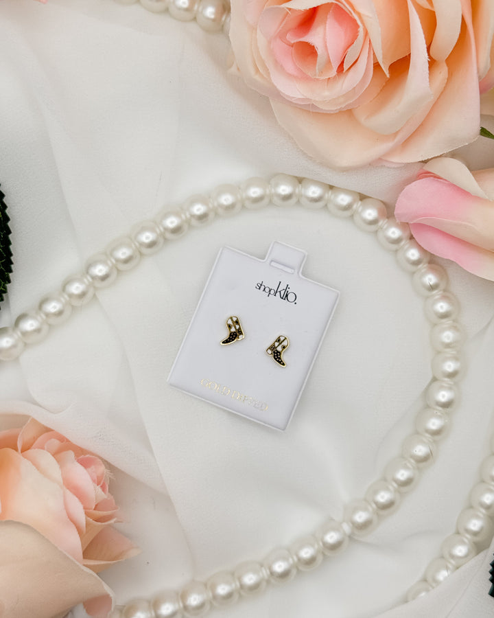 The Western Boot Stud Earrings