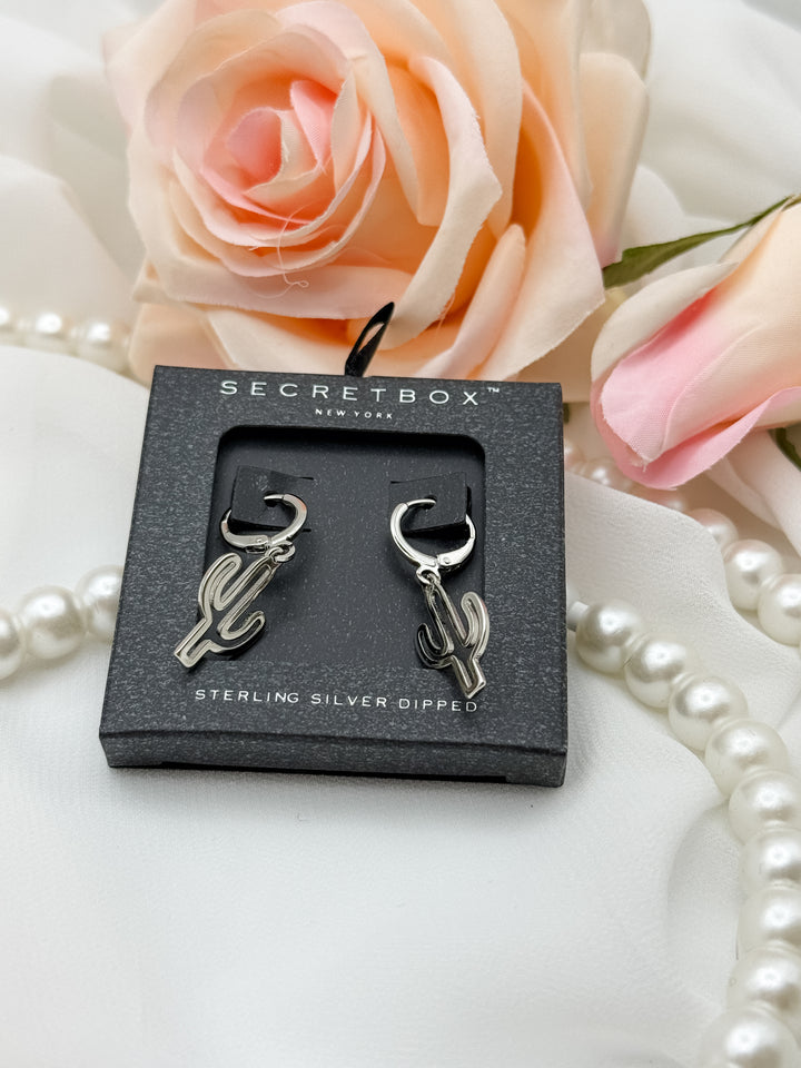 The Cactus Hoop Earrings