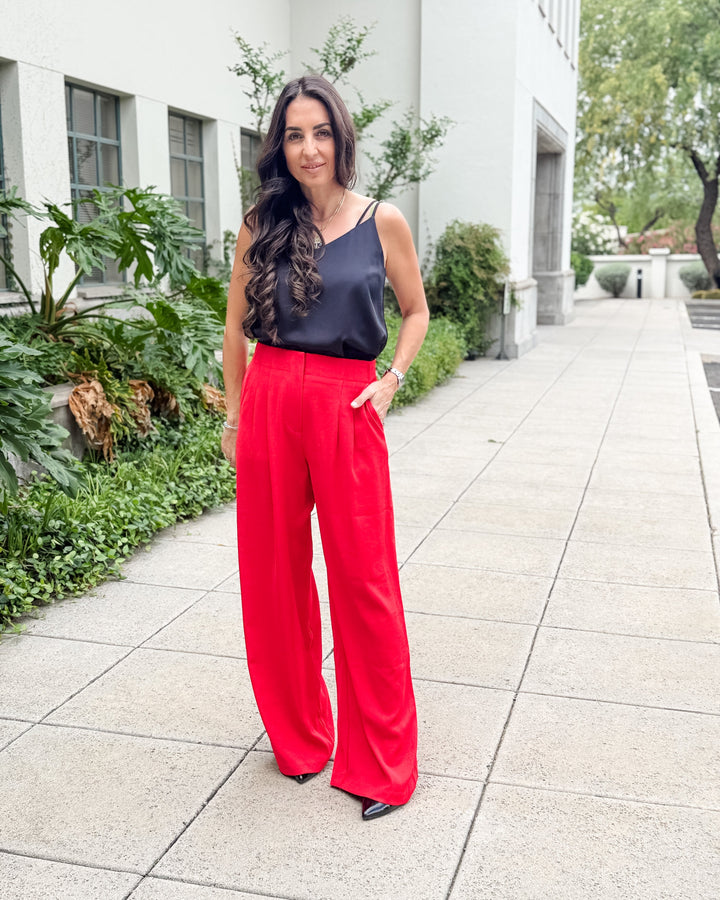 The Romy Pants - True Red