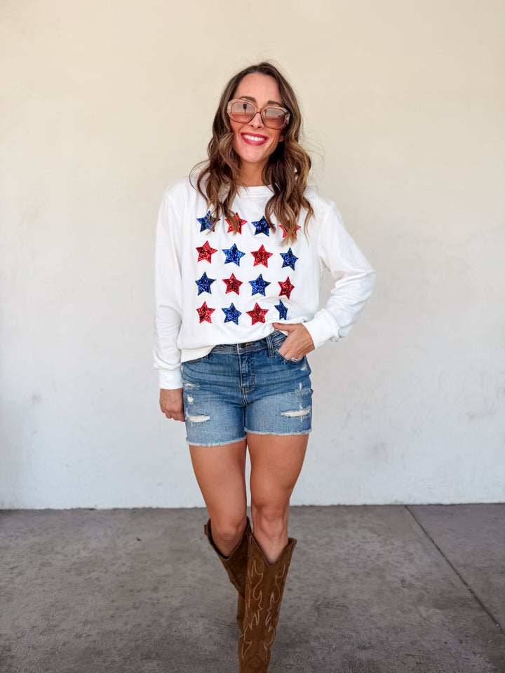 The Sequin Star Sweatshirt
