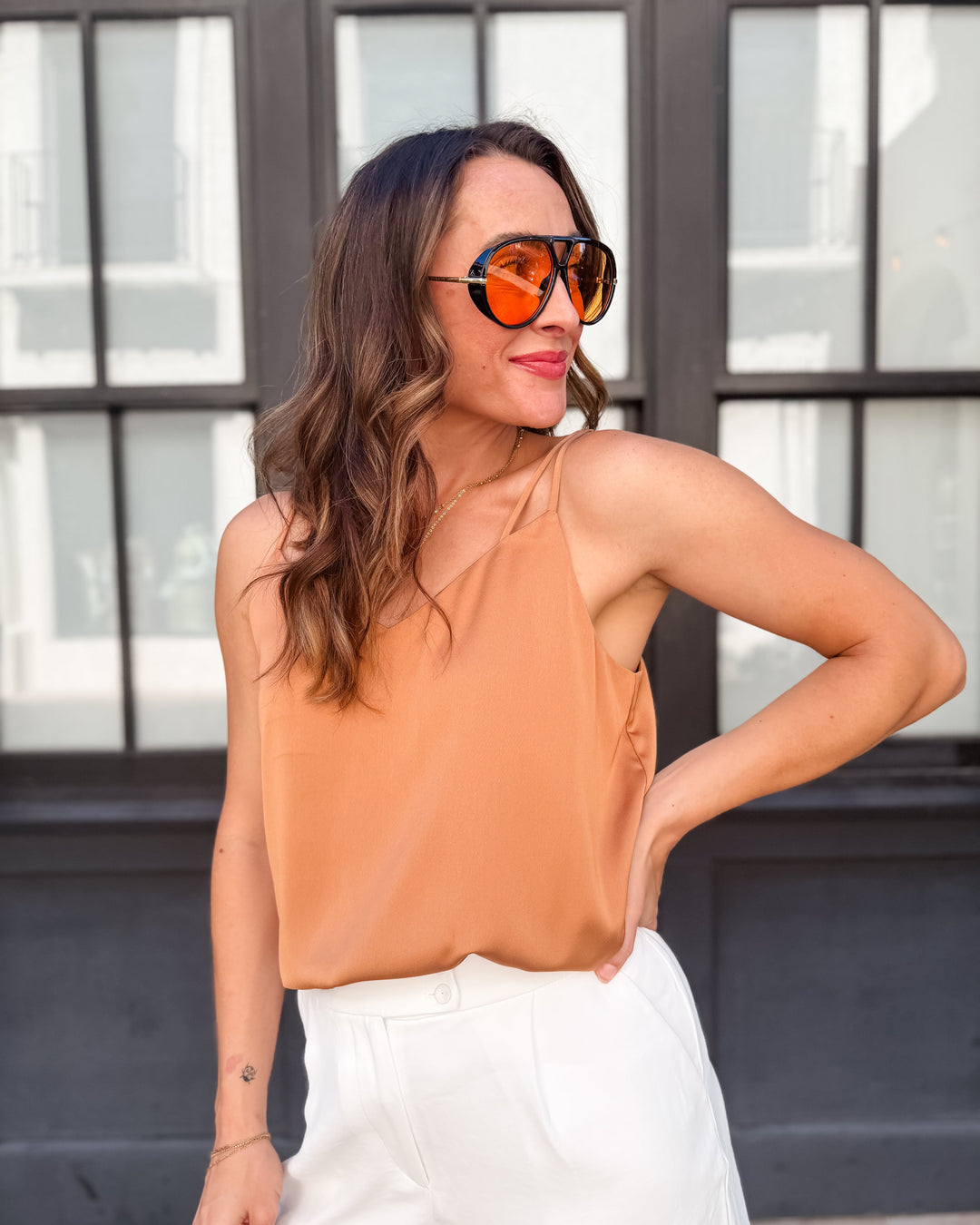 The Executive Cami - Hazelnut