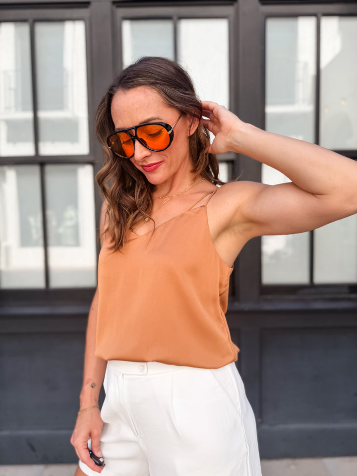 The Executive Cami - Hazelnut